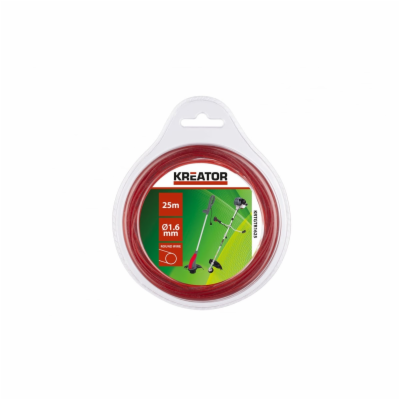 Kreator KRTGTR1625 - Struna kulatá 1,6 mm x 25 m