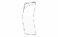 Ochranné pouzdro FIXED Pure pro Samsung Galaxy Z Flip 6, čiré