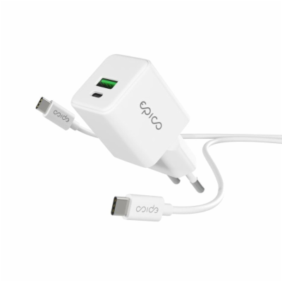 Epico GaN 20W adaptér EA20 s 1,2 m USB-C kabelem