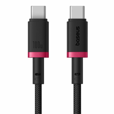 Rychlonabíjecí kabel Baseus Dura USB-C/USB-C 1m 100W červ...