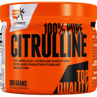 Extrifit 100% Pure Citrulline 300 g - pomeranč