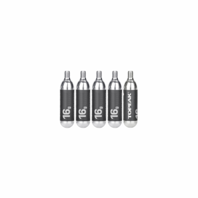 TOPEAK náplň CO2 16g 5ks s rukávkem
