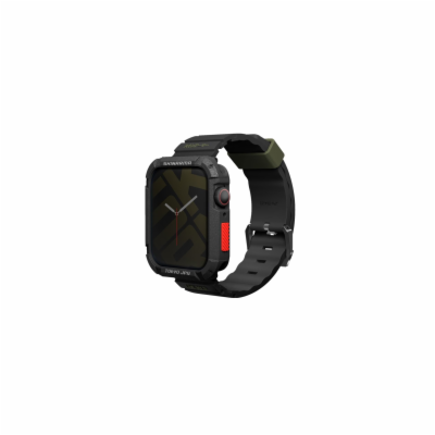SKINARMA Shokku řemínek pro Apple Watch 45/44/42 mm, Black