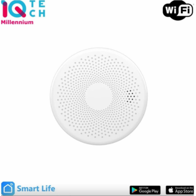 iQtech SmartLife Combo, CO + Kouřový detektor, CS01W, Wi-Fi