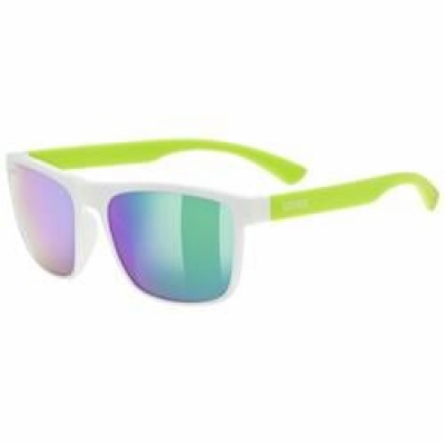 Sluneční brýle UVEX ROOKIE WHITE-LIME M./MIR.GREEN 