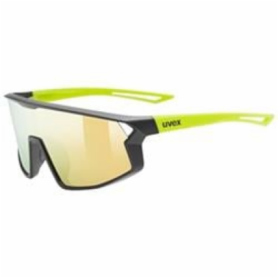 Sluneční brýle UVEX SKYRYSE JR. BLACK-YELLOW MATT/MIR.YEL...