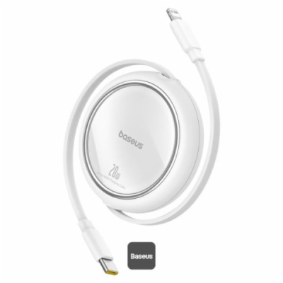 Navíjecí kabel Baseus Free2Pull USB-C/Lightning s nastavi...