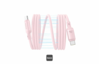 Kabel Baseus PicoGo USB-C/USB-C 1m 240W růžový