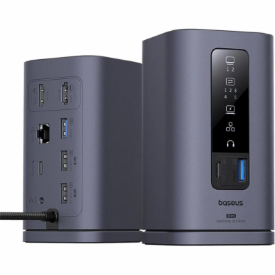 Dokovací stanice 10v1 Baseus Spacemate 100W 2xUSB-C, 4xUS...