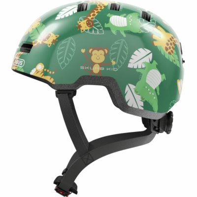 Abus Skurb Kid green jungle vel.M (50-55) / dětská helma
