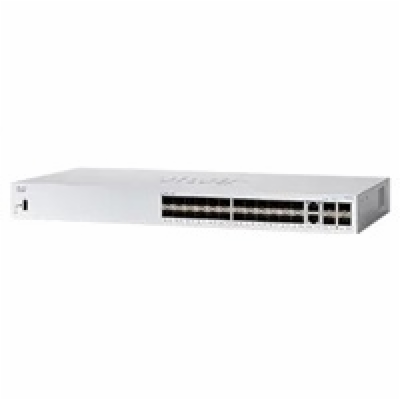 Cisco switch CBS350-24S-4G-UK (24xSFP,4xGbE/SFP combo,fan...