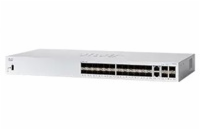 Cisco switch CBS350-24S-4G-UK (24xSFP,4xGbE/SFP combo,fanless) - REFRESH
