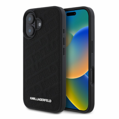 Karl Lagerfeld PU Quilted Pattern Zadní Kryt pro iPhone 1...