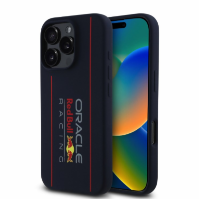 Red Bull Silicone Vertical Logo MagSafe Zadní Kryt pro iP...