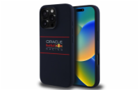 Red Bull Silicone Horizontal Logo MagSafe Zadní Kryt pro iPhone 16 Pro Navy Vstupte do světa rychlosti a preciznosti s originálním krytem Oracle Red Bull Racing, který přináší špičkovou ochranu pro v