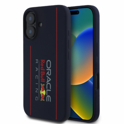 Red Bull Silicone Vertical Logo MagSafe Zadní Kryt pro iP...