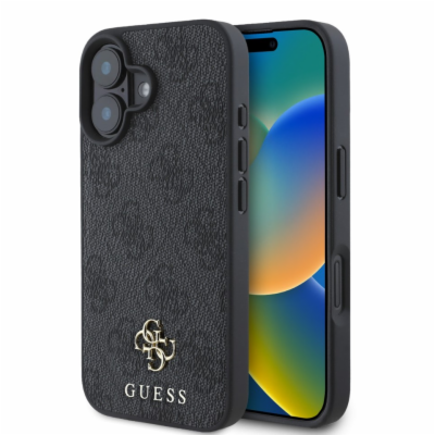 Guess PU 4G Small Metal Logo MagSafe Zadní Kryt pro iPhon...