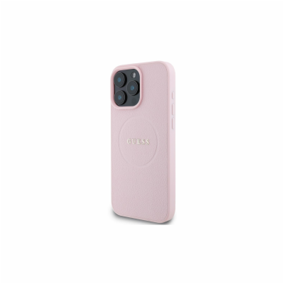 Guess PU Classic Logo MagSafe Zadní Kryt pro iPhone 16 Pr...