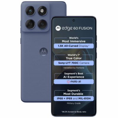 Motorola EDGE 60 Fusion - PANTONE Slipstream   6,67"/ sin...