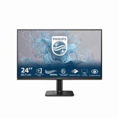 Philips/24E2N1100LB/23,8"/VA/FHD/100Hz/1ms/Černá/3R