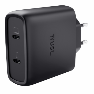 TRUST GaN Nabíječka MAXO 65W 2-Port, USB-C, bílá