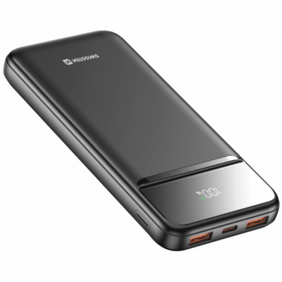 Swissten Power bank 10000 mAh POWER LINE II - černá