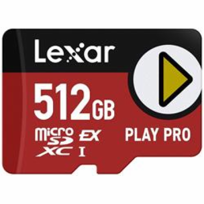 Lexar paměťová karta 512GB PLAY PRO microSDXC™ Express 7,...