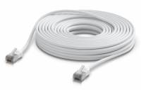 Ubiquiti UniFi Premium Patch Cable Outdoor 15m - Patch kabel, venkovní, Cat6A, bílý, 15m