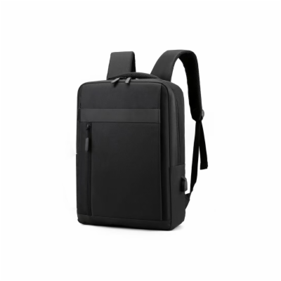 DeTech Batoh na notebook BP-05, 15.6", Černá Prostorný ba...