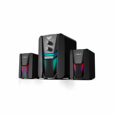 Aula N-189 USB Reproduktory - černé Kvalitní USB Reproduk...