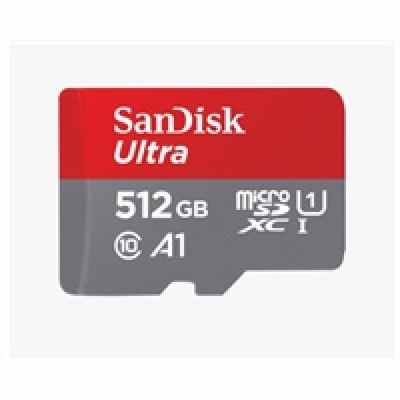 SanDisk MicroSDXC karta 512GB Ultra (100MB/s, Class 10, A...