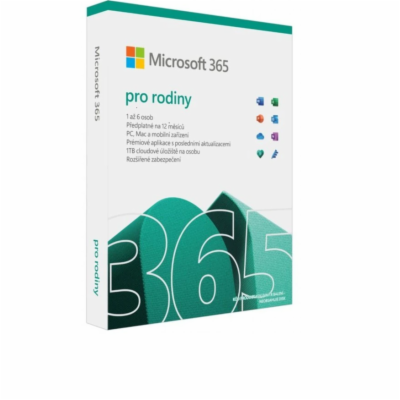 Microsoft 365 Family FY25H2 Mac/Win, 1 Rok, HU