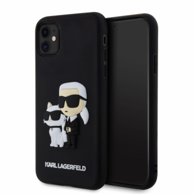 Karl Lagerfeld 3D Rubber Karl and Choupette Zadní Kryt pr...