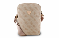 Guess PU 4G Triangle Logo Taška 8" Růžová Kompaktní taška Guess s 4G motivem a trojúhelníkovým logem nabízí stylové řešení pro každodenní nošení. Ideální na drobnou elektroniku i doplňky. EAN: 366633