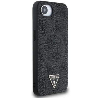 Guess PU 4G Strass Triangle Metal Logo Zadní Kryt pro iPh...