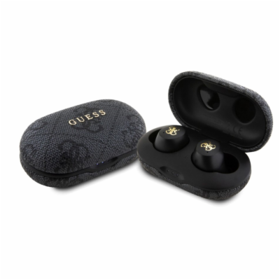 Guess True Wireless 4G PU Metal Logo BT5.3 Stereo Earphon...