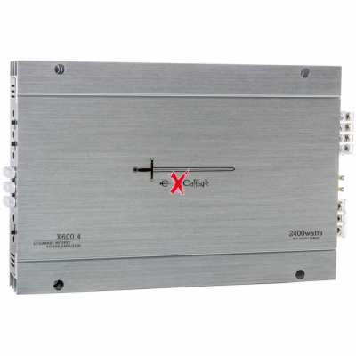 Excalibur X-600.4/ zesilovač/ 4-kanálový/ 4x 600W/ 2x 160W
