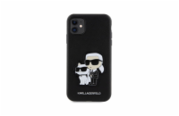 Karl Lagerfeld PU Saffiano Karl and Choupette Zadní Kryt pro iPhone 11 Černá Luxusní zadní kryt Karl Lagerfeld pro iPhone spojuje elegantní vzhled s praktickou ochranou. Stylový doplněk pro každého m