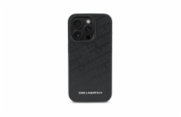 Karl Lagerfeld PU Quilted Pattern Zadní Kryt pro iPhone 15 Pro Černá Luxusní zadní kryt Karl Lagerfeld pro iPhone spojuje elegantní vzhled s praktickou ochranou. Stylový doplněk pro každého milovníka