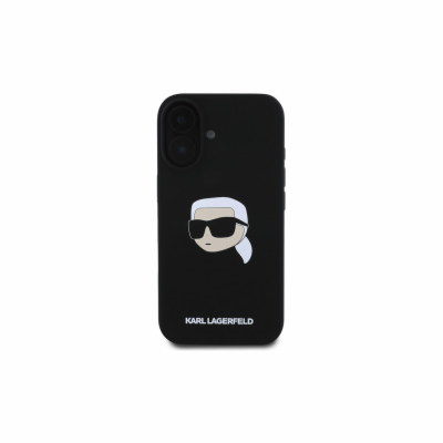 Karl Lagerfeld Liquid Silicone Karl Head MagSafe Zadní Kr...