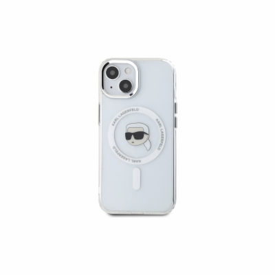 Karl Lagerfeld IML Karl Head Metal Frame MagSafe Zadní Kr...