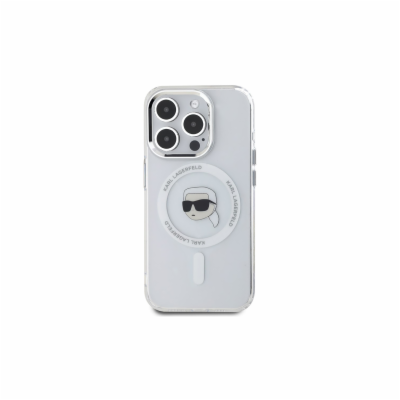 Karl Lagerfeld IML Karl Head Metal Frame MagSafe Zadní Kr...