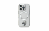 Karl Lagerfeld IML Karl and Choupette MagSafe Zadní Kryt pro iPhone 16 Pro Průhledná Luxusní zadní kryt Karl Lagerfeld pro iPhone spojuje elegantní vzhled s praktickou ochranou. Stylový doplněk pro k