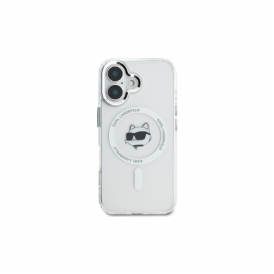 Karl Lagerfeld IML Choupette Head Metal Frame MagSafe Zad...