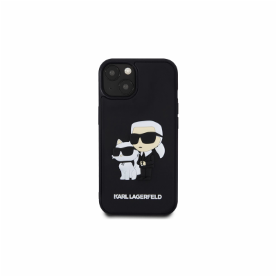 Karl Lagerfeld 3D Rubber Karl and Choupette Zadní Kryt pr...