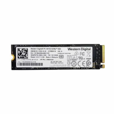WD 256GB M.2 NVMe SSD 2280 Rychlý NVMe SSD disk s kapacit...
