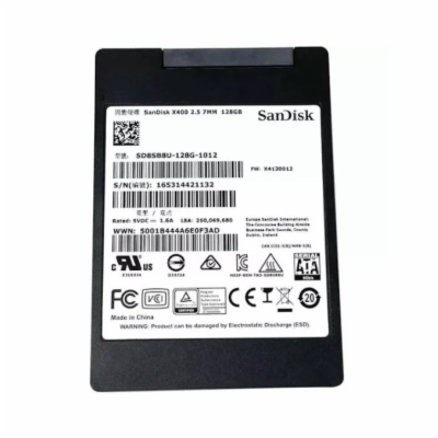 Sandisk 128GB 2,5 SATA SSD SSD disk s kapacitou 128 GB, z...