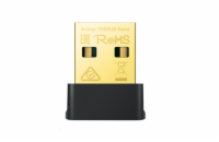 Bezdrátový Wi-Fi a Bluetooth USB Adaptér TP-Link Archer T600UB Nano Kompaktní USB adaptér TP-Link Archer T600UB Nano poskytuje stabilní Wi-Fi připojení a Bluetooth podporu pro snadné bezdrátové propo