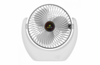 Přenosný ventilátor Kisonli F105, 2000mAh – bílá/stříbrná Přenosný ventilátor Kisonli F105 s kapacitou 2000mAh zajistí osvěžení kdekoliv potřebujete. Vhodný na doma, do kanceláře i na cesty díky bezd
