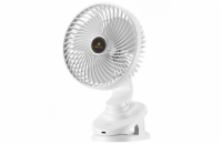 Přenosný ventilátor Kisonli F104, 1200mAh – bílá Přenosný ventilátor Kisonli F104 s kapacitou 1200mAh poskytne pohodlné osvěžení doma i na cestách. Praktické provedení zajišťuje snadné použití v každ